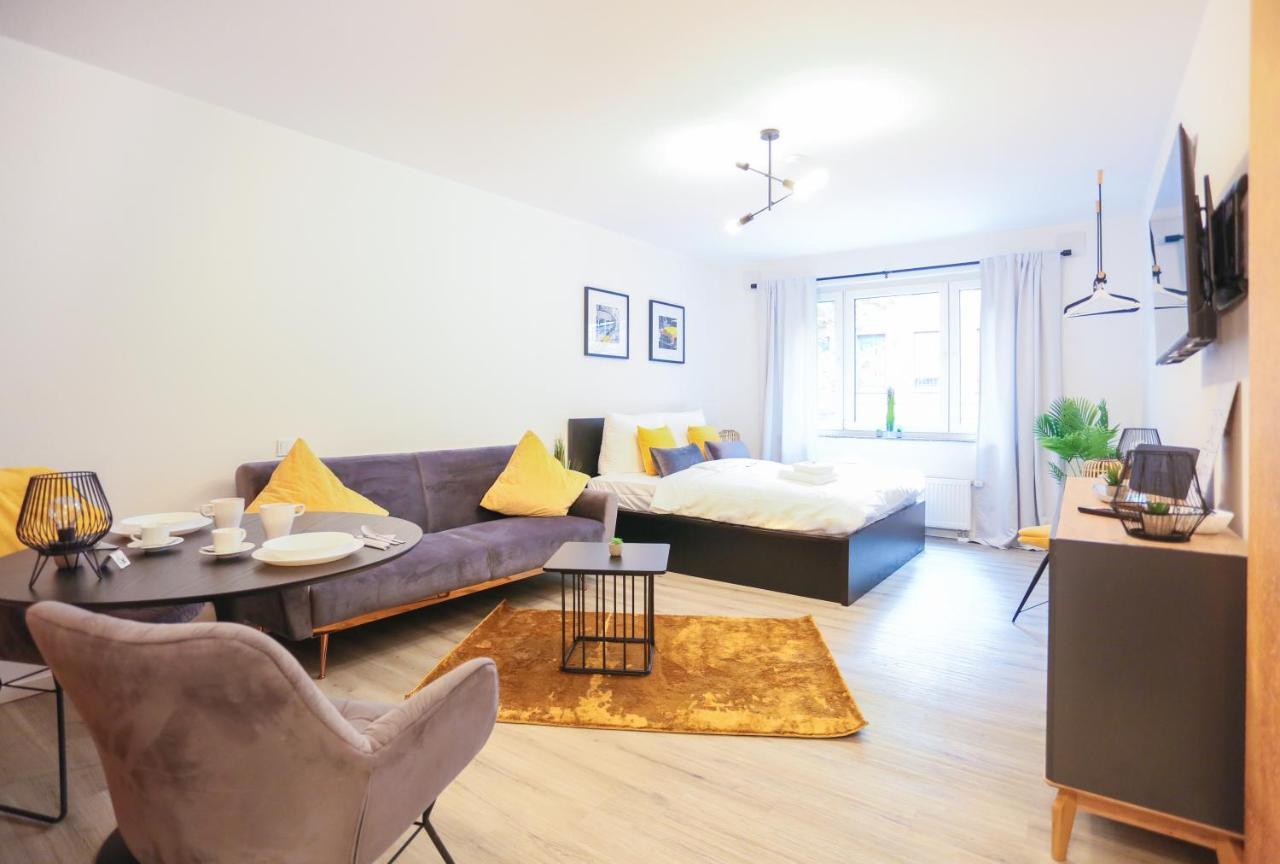 Chic Studio - 1Min Zum Hbf MHG Buitenkant foto